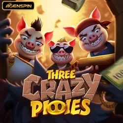 three crazy piggies